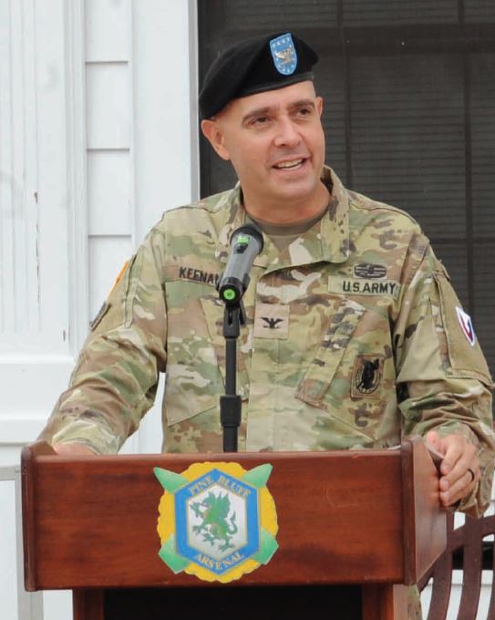 Keenan takes command of ‘America’s Arsenal’